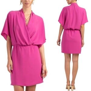 NWT 🩷 TRINA TURK Concourse Dress in Hyacinth Hot Pink